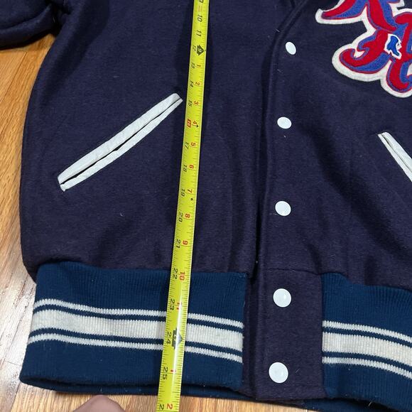 VTG 70s (?) Fab-Knit Cheerleader Varsity Jacket Southern Sweethearts Riverside - Picture 7 of 15